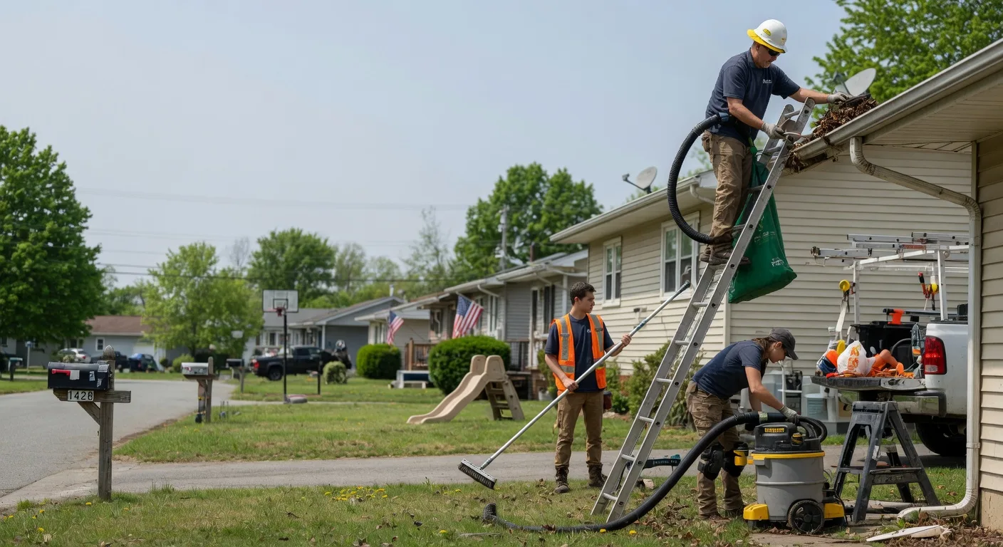 Gutter Installation in Williamsfield, IL near me